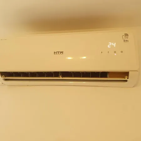 2h, Aire Acondic, 50m2, 1 Dormitorio, 4 Huespedes, Wifi Gratis Apartment
